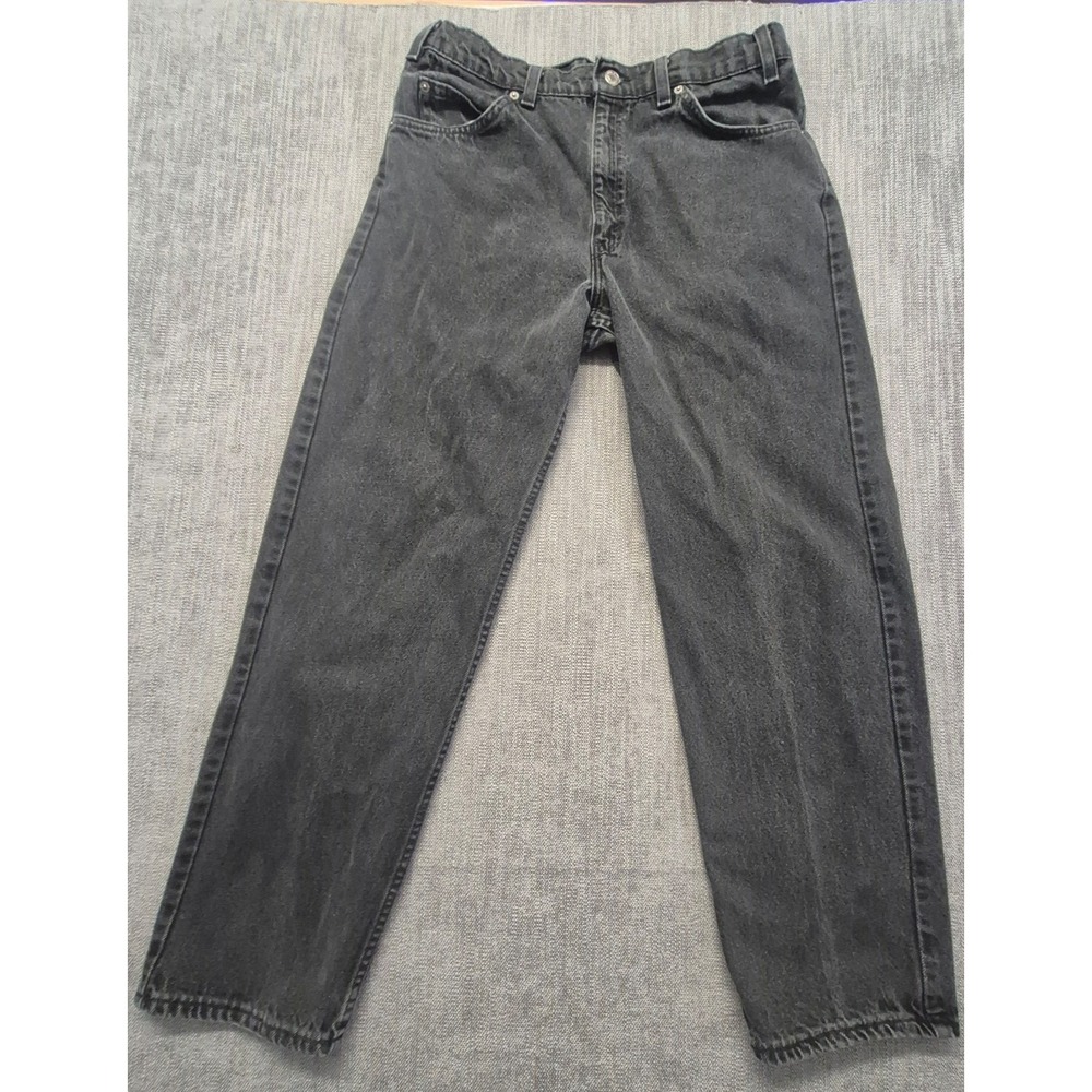 Levi's 559 Vintage Relaxed Straight Leg Denim Jeans Men's 34x30 Gray USA Made